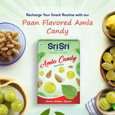 Sri Sri Tattva Amla Candy - Paan Flavour, Delicious, Healthy & Digestive